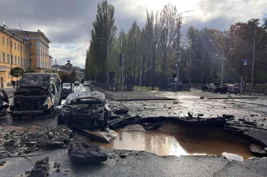 По городам Украины нанесен ракетный удар (ФОТО, ВИДЕО)