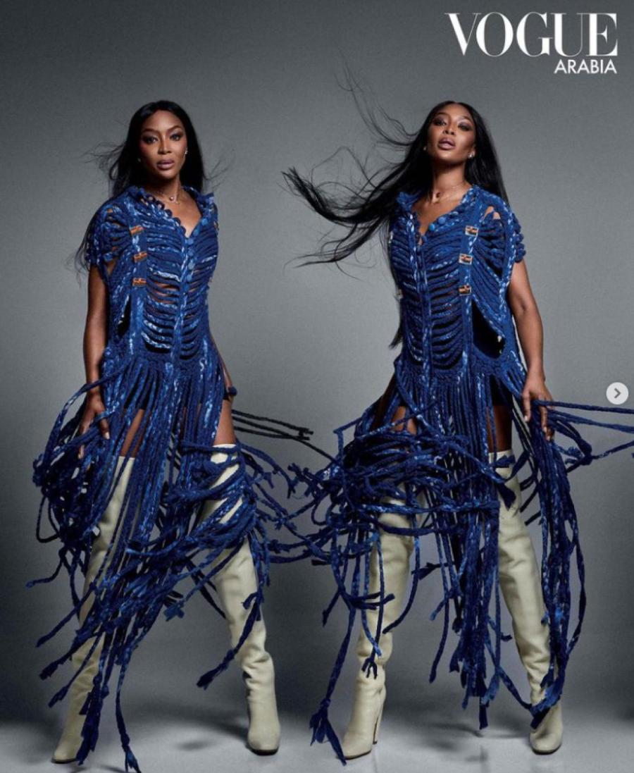 Наоми Кэмпбелл для Vogue Arabia Наоми Кэмпбелл для Vogue Arabia